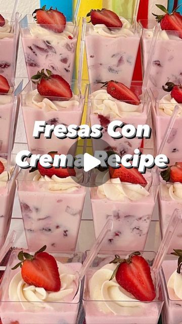 Fresca Con Crema Recipe, Renal Diet Food List, Mexican Dessert Recipes Easy, Crema Recipe, Potluck Ideas, Mexican Dessert Recipes, Renal Diet, Mexican Dessert, Diet Food List