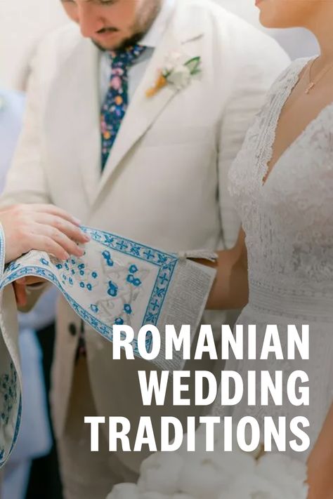 Romanian Orthodox Wedding, Romanian Wedding Traditions, Romania Wedding, Romanian Culture, Romanian Wedding, Traditional Wedding Favours, Bride Head, Orthodox Wedding, Wedding Ceremony Traditions