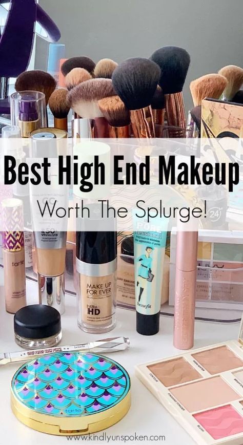 High End Makeup Products, Best High End Makeup, Natural Hair Treatments, High End Makeup, Organic Cosmetics, Affordable Makeup, Top Beauty, Natural Moisturizer, Beauty Must Haves