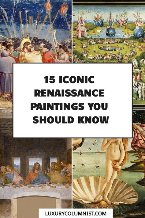 The Renaissance period is an era that is well known for its incredible artwork. The paintings of the time had more realism than ever before, and covered many subjects that were previously taboo. This article Sistine Madonna, Incredible Artwork, Art Eras, Sandro Botticelli, Uffizi Gallery, Art And Literature, Hieronymus Bosch, Homeschool Ideas, Lifestyle Tips