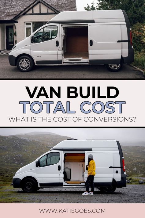 Van Build Total Cost: What is the Cost of Conversions? How To Build A Camper Van, Swb Camper Conversion, Budget Van Build, Budget Van Conversion, Mwb Van Conversion, Luton Van Conversion, Day Van Conversion, Sprinter Van Conversion Layout, 4 Berth Campervan