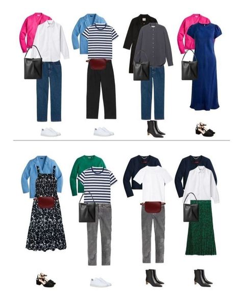 Fall Capsule Wardrobe 2022, Deep Winter Palette Outfits, True Winter Color Palette, Capsule Wardrobe 2022, Created Colorful, Cool Winter Color Palette, Deep Winter Palette, Deep Winter Colors, Business Casual Winter