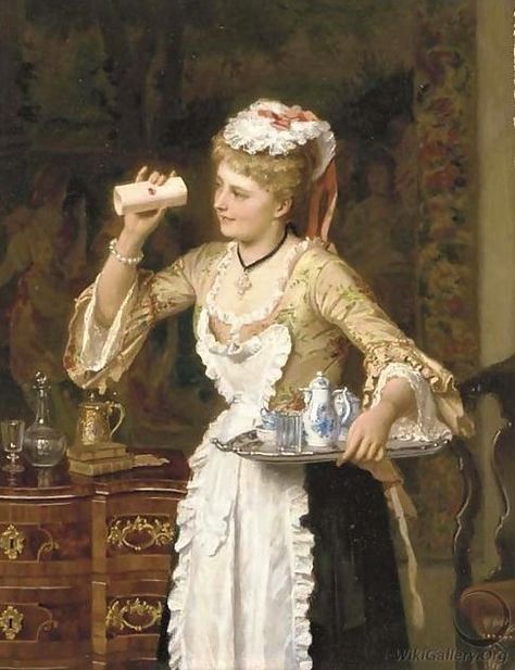 Victorian Maid, Dark Academic, Princess Academy, 1880s Fashion, Maid Outfit, Popular Art, Artistic Inspiration, Victorian Art, Historical Art