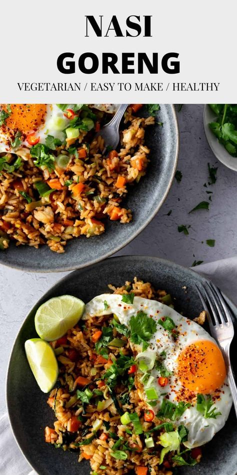 Balinese Recipe, Nasi Goreng Recipe, Use Leftover Rice, Bali Food, Easy Rice Recipes, Traditional Dishes, Leftover Rice, Asian Inspired Recipes, Dinner Recipes Easy Quick