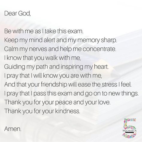 Pray For Test Taking, Prayers For Passing A Test, Passing A Test Affirmation, Prayer To Pass A Test, I Will Pass My Exams Quotes, Prayers To Pass An Exam, Prayers Before Exams, Pray For Exam, Prayer For Test Taking Student