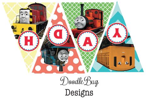 For those of you who don't know.  Jack LOVES Thomas and Friends.  We have watched every one on Netflix and have 5-10 of the little blue trai... Train Birthday Banner, Train Birthday Theme, Thomas Train Birthday, Thomas The Train Birthday, Thomas Birthday Parties, Thomas The Train Birthday Party, Thomas The Train Party, Thomas Birthday, Trains Birthday Party