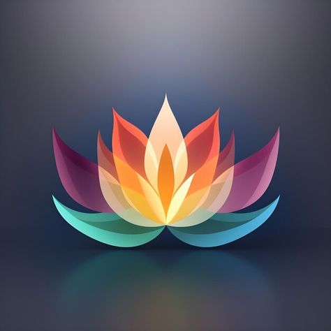 Photo minimalist vector illustration of ... | Premium Photo #Freepik #photo Lotus Vector Illustration, Lotus Vector, Massage Logo, Chakra Colors, Lotus Design, Cute Clipart, Rangoli Designs, Ipad Wallpaper, Premium Photo