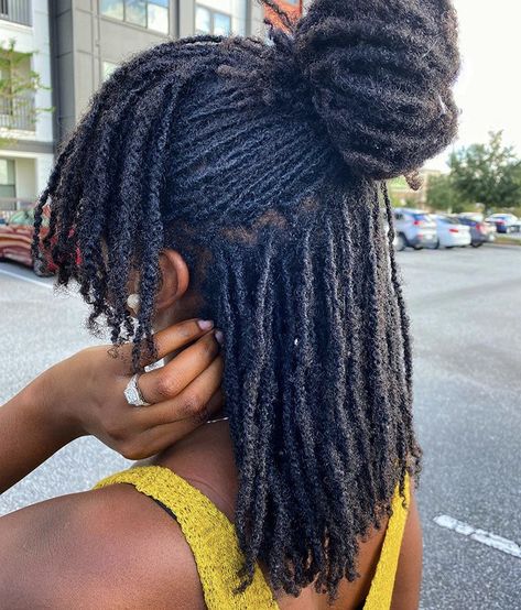 Healthy Locs Aesthetic, Xs Locs, Twist Loc Styles, Dreadlocks Hair Care, Loc Inspiration, Micro Locs, Loc Hairstyles, Sister Locs, Beautiful Dreadlocks