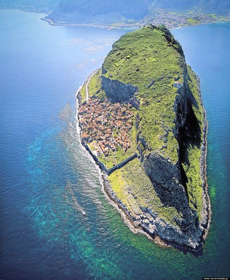 Monemvasia: The Beautiful Island You Should Know | Christina Galbato Monemvasia Greece, Halong Bay, Beaux Villages, Greek Island, Macedonia, Greece Travel, Greek Islands, Beautiful Islands, Places Around The World