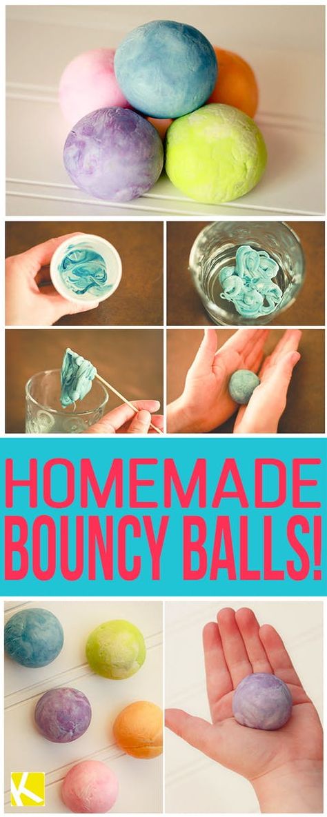 Homemade Bouncy Balls, School Age Activities, Science Week, Science Camp, Summer Science, Science Crafts, Bouncy Ball, Kid Experiments, Science Party