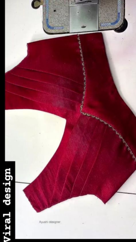 easy blause design | Beautiful nack Stiching part 2 #easyblausedesign #fashion #saree #blouse #blousedesigns #explore #trending #blousedesign #blouse… | Instagram Blouse Nack Designe, Blause Nack Design Back, Fashion Saree Blouse, Blouse Back Pattern, Blouse Pattern New, Western Blouse Designs, Trendy Blouse Patterns, Beautiful Blouse Designs, Simple Saree Blouse Designs