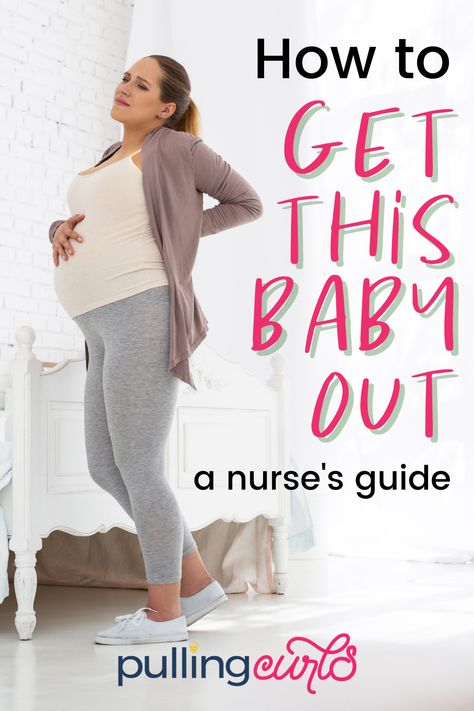 Tips from an actual labor nurse on what you can do to safely encourage your body to go into labor. Preparing Body For Labor, Labor Ball, Labor Delivery Nurse, Labor Positions, Early Labor, Delivery Nurse Gifts, Easy Labor, Natural Labour, Active Labor