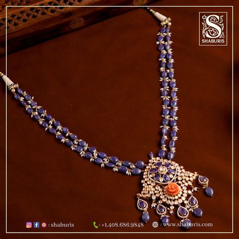 SHABURIS JEWELRY on Instagram: “One of a kind Layered Violet Necklace! Charming necklace with two layers of violet beads with alternating pearl clusters and a designer…” Violet Necklace, Pearl Cluster, Rose Pendant, Silver Jewels, Contemporary Jewellery, Bead Jewellery, Jewelry Silver, Indian Jewellery, Jewelry Lover