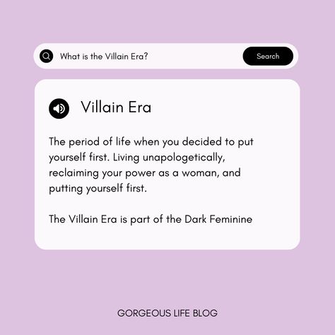 I’m In My Villain Era, How To Be In Your Villain Era, How To Enter Villain Era, Villan Era Wallpaper, Villain Era Affirmations, Villian Era Tattoos, Entering Villian Era, Villain Era Hair, In My Villain Era Quotes