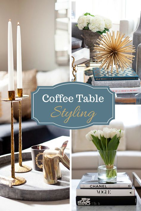 Coffee Table Styling - Leedy Interiors Creative Coffee Table Ideas, Creative Coffee Table, Coffee Table Ideas, Aesthetic Creative, Decor Coffee Table, Interior Decoration Accessories, Creative Coffee, Table Styling, Coffee Table Styling