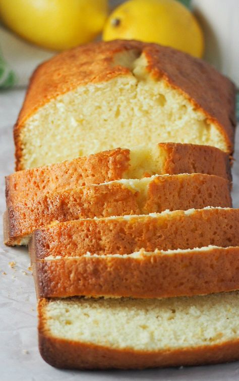 Lemon Loaf Cake Recipe, Cake Recipes Uk, Lemon Cakes, Lemon Loaf Cake, Loaf Cake Recipes, Loaf Cakes, Filipino Foods, Lime Cake, Lemon Bread