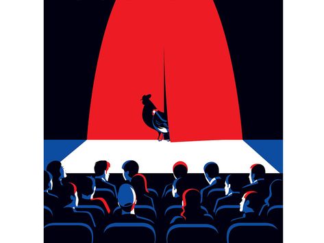 Theatre Poster Illustration, Talent Show Illustration, Stage Graphic Design, Theatre Graphic Design, Audience Illustration, Theater Illustration, Stage Illustration, Theatre Illustration, Movie Theatre Seats