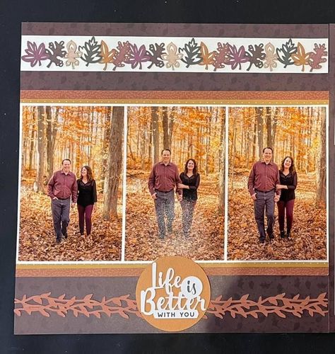 Family Scrapbook Layouts, Fall Scrapbook Layouts, Wedding Scrapbooking Layouts, Halloween Layout, Scrapbook Design Layout, Beautiful Scrapbook Layouts, Holiday Scrapbook, Scrapbook Borders, Creative Memories Scrapbooking