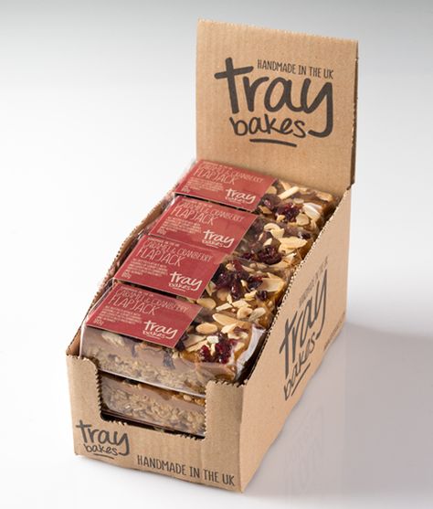 Granola Bar Packaging Design, Granola Bars Packaging, Granola Bar Packaging, Bake Sale Displays, Packaging Layout, Street Food Business, Brownie Packaging, Organic Cake, Healthy Granola Bars