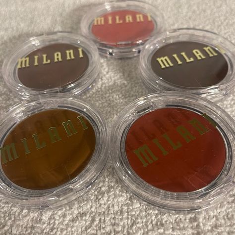 Milani Cheek Kiss Cream Blush and Bronzer NEW Blush On Dark Skin, Blush For Dark Skin, Milani Blush, Creme Blush, Cheek Kiss, Blush On, Cream Blush, Bronzer, Blush