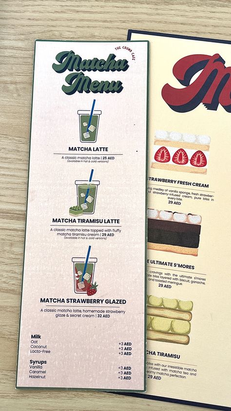 Matcha Shop Design, Matcha Tiramisu Aesthetic, The Matcha Club, Matcha Menu Design, Matcha Pop Up, Cafe Pop Up, Matcha Bar At Home, Cafe Marketing Ideas, Matcha Cafe Aesthetic