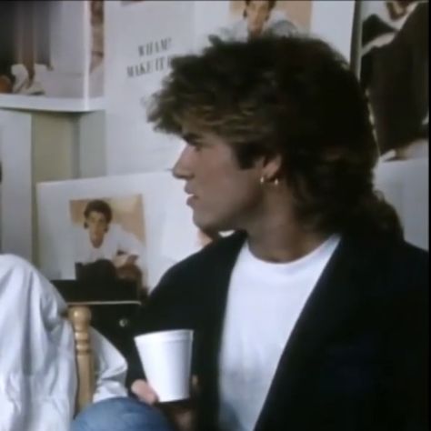 Wham Christmas Wallpaper, George Michael Last Christmas, George Michael Aesthetic, George Michael 80s, 80s Guys, George Michel, Andrew Ridgeley, Ol Fashion, George Michael Wham