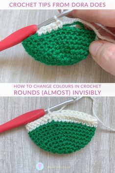 How To Change Colors In Crochet In The Round, Invisible Color Change Crochet In The Round, How To Stuff Amigurumi, Changing Colors In Amigurumi, How To Join Colors In Crochet, Invisible Colour Change Crochet, Crochet Invisible Join In The Round, How To Change Colors In Amigurumi, Changing Colors In Crochet In The Round