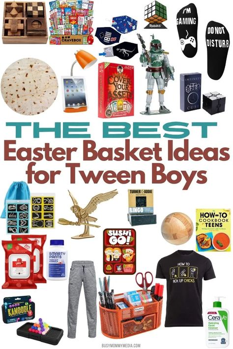 Easter Basket Ideas For Teens Boys, Preteen Easter Basket Ideas, Teen Easter Basket Ideas, Baskets 2022, Easter Basket Ideas For Teens, Teen Boy Easter Basket, Easter Basket Gift Ideas, Wooden Easter Basket, Teen Easter Basket