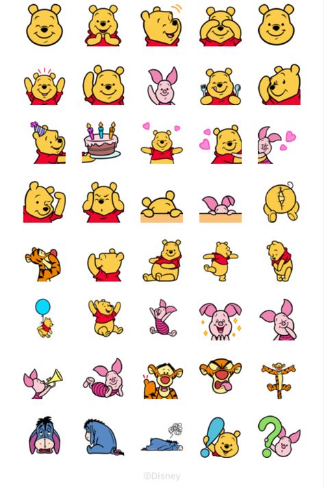 Nail Stickers Printable, Printable Nail Art Templates, Winnie The Pooh Nails, Sticker Projects, Pooh Stickers, Printable Nail Art Practice Sheet, Printable Nail Art, Winnie The Pooh Drawing, Disney Doodles