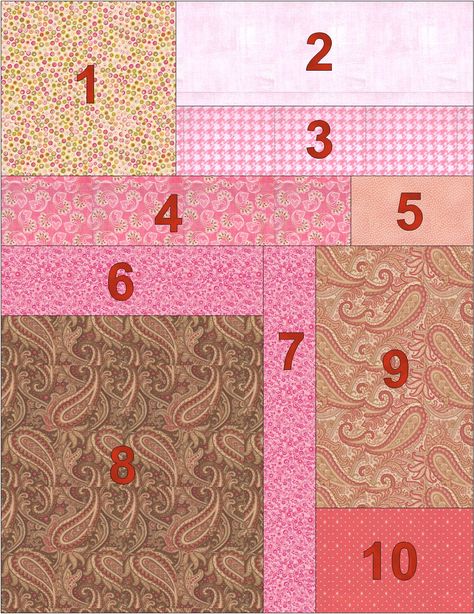 Quilt Back Diagram  How to make pieced backing. Pieced Quilt Backs, Quilt Backing Ideas, Quilt Back Ideas, Backing Ideas, Backing A Quilt, Hugs N Kisses, Hantverk Diy, Quilt Backs, Big Block Quilts