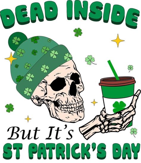 Shamrock Clipart, Drinking Team, Funny Skeleton, St. Patricks Day, St Paddy, St Paddys Day, Happy St Patricks Day, Paddys Day, St Pattys