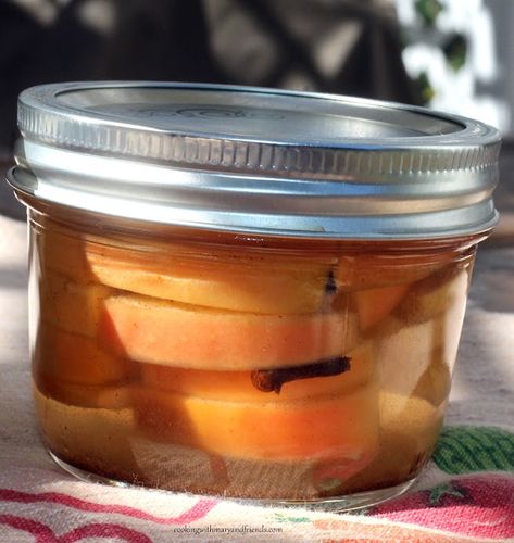 Cooking With Mary and Friends: Pickled Apples Pickled Apples Recipe, Sweet Potatoes And Apples, Potatoes And Apples, Pickled Apples, Produce Farm, Pickled Fruit, Pan Roast, Honeycrisp Apple, Winter Foods