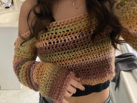 crochet sweater Crochet Cold Shoulder Sweater, Off Shoulder Crochet Sweater, Off The Shoulder Crochet Sweater, Crochet Off Shoulder Sweater, Crochet Off The Shoulder Sweater, Crochet Inspo, Cold Shoulder Sweater, Off Shoulder Sweater, Diy Plants