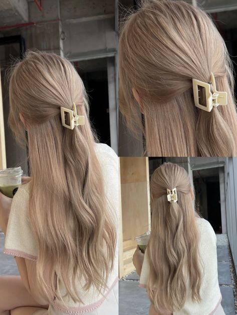 Milkshake Hair Color, Tea Brown Hair Color, Milk Tea Brown Hair Color, Milktea Brown Hair Color, Milk Tea Brown Hair, Tea Hair Color, Milk Tea Hair Color, Korean Milk, Beige Blond