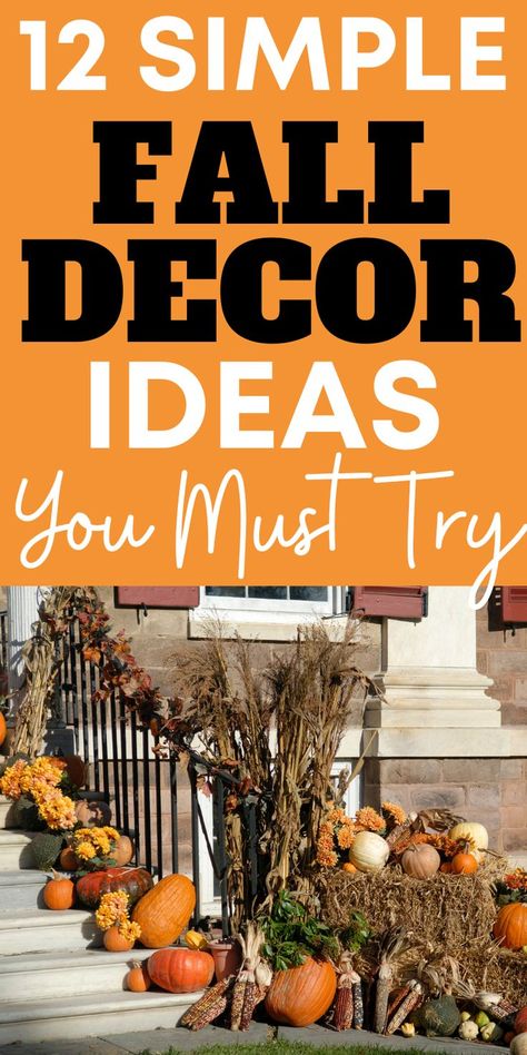 Fall Decor Ideas You Need to Know Fall Cottage Decorating Ideas, Call Decor Ideas, Modern Fall Decor Ideas For The Home, Simple Fall Decor Ideas For The Home, Hobby Lobby Fall Decor Ideas, Autumn Aesthetic Decor, Fall Aesthetic Home, Fall Lawn Maintenance, Fall Home Aesthetic