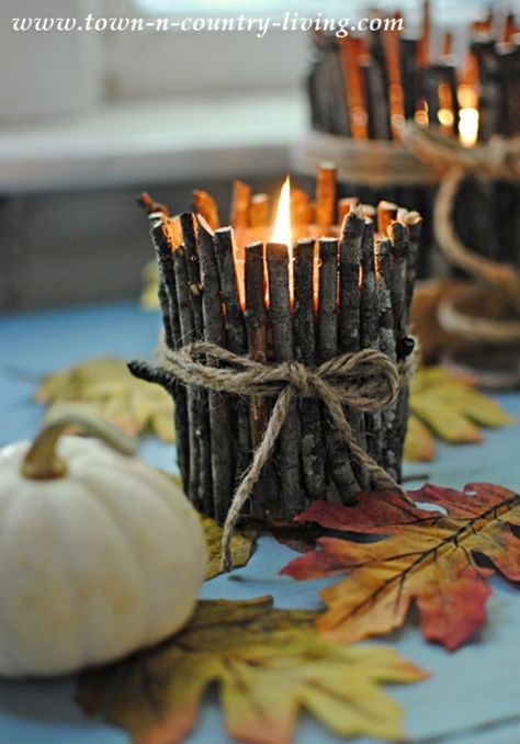 Candles Rustic, Twig Christmas Tree, Twig Crafts, Holiday Decor Thanksgiving, Twig Art, Thanksgiving 2020, Rustic Crafts, Decor Thanksgiving, Thanksgiving Table Decorations