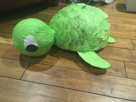 Turtle Piñata, Turtle Pinata, Underwater Theme, Events Ideas, Kids Birthday Party, 2nd Birthday, Tortoise, Bean Bag Chair, Kids Birthday