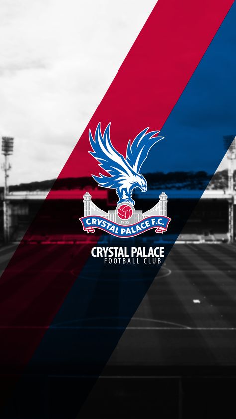 Crystal Palace Football Club, Crystal Palace Wallpaper, Palace Wallpaper, Premier League Logo, Crystal Palace Football, Sports Wallpaper, Football Ideas, Crystal Palace Fc, Football Banner