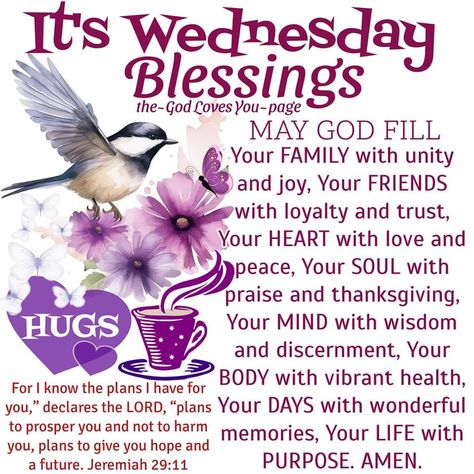 Wednesday Scripture Blessings Kjv, Wednesday Blessings Scriptures, Bless Wednesday, Wednesday Prayers, Wednesday Prayer, Prayer For Comfort, Good Morning Prayer Quotes, Wednesday Greetings, Labor Day Quotes