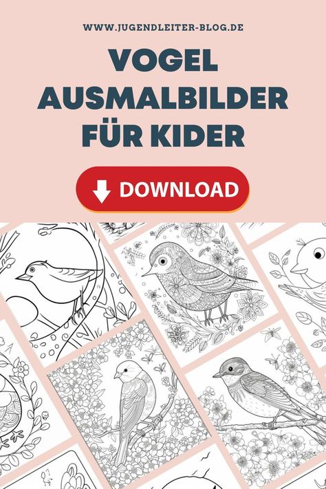 Eine farbenfrohe Reise in die Vogelwelt: Mit diesen 50 Ausmalbildern wirst du eine Welt voller prächtiger Vögel erkunden. Du kannst ihnen mit deinen Lieblingsfarben ein einzigartiges Aussehen verleihen und deine Kreativität zum Ausdruck bringen. Male den Pfau mit seinen leuchtenden Federn oder den Kolibri mit seinen schillernden Flügeln... Kinder Malvorlagen I Vorlage Malbilder I Malen mit Kindern