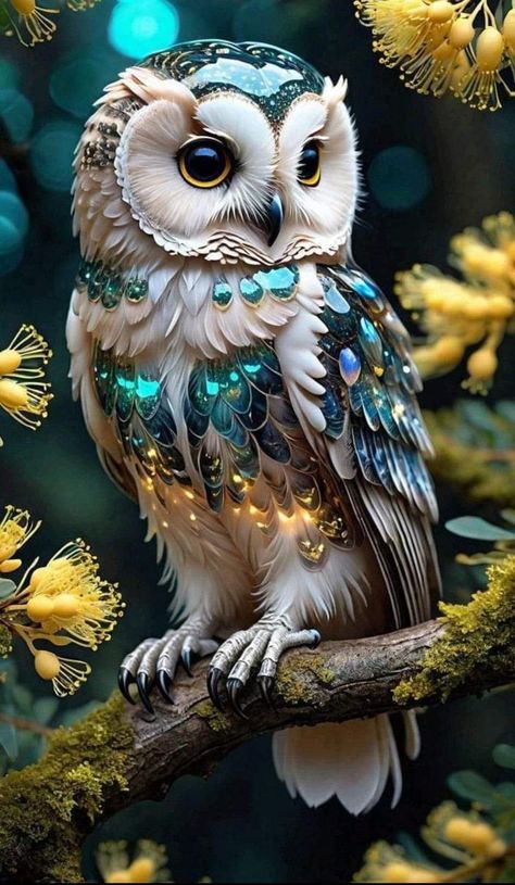 Cute Owls Wallpaper, Lucky Wallpaper, Owl Artwork, Owl Images, Owl Wallpaper, Spirit Animal Art, Colorful Owls, Owl Pictures, Beautiful Owl