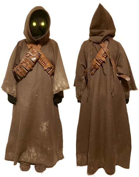 Jawa Cosplay, Jawa Costume, Star Wars Jawa, Duck Wallpaper, 501st Legion, Costume Making, Star Wars Halloween, Monks Cloth, Scary Halloween Costumes