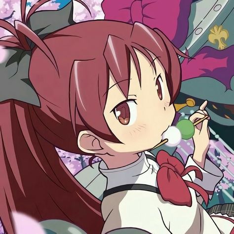 Kyoko Sakura Icon, Red Hair Pfp, Madoka Magica Kyoko, Cutecore Pfp, Kyoko Sakura, Hair Pfp, Mahō Shōjo Madoka Magica, Pfp Discord, Mahō Shōjo