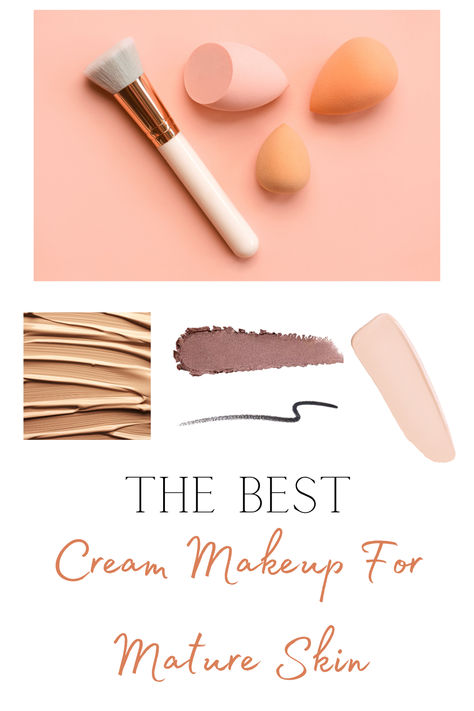 We’ll look at the benefits of cream makeup for mature skin, including its ability to provide hydration, coverage, and long-lasting wear. Plus the best products that you can purchase for a flawless look! #matureskin #makeupformatureskin #creameyeshadow #CreamBlush Best Cream Makeup, Age Gracefully, Cream Contour, Cream Makeup, Women Encouragement, Cream Eyeshadow, Cream Blush, Makeup Base, Makeup Palette