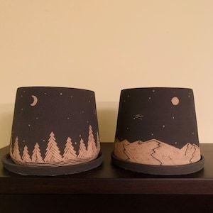 Mountain Mugs, Planters For Succulents, Pots Clay, Pots Ideas, Ceramic Succulent Pots, Gig Harbor Wa, Ceramic Succulent Planter, Pottery Pots, Ceramic Succulent