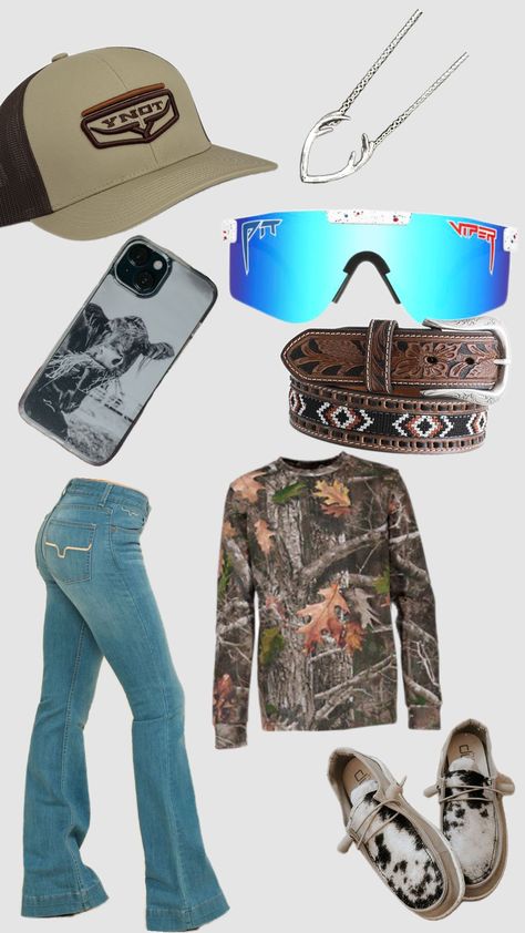 country outfit Contry Asthetic Outfits, Red Neck Outfit Ideas, Country Fits, Country Outfit, Country Stuff, Cute Country Outfits, Country Girls Outfits, Cute N Country, New School Year