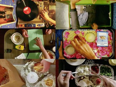 Wes Anderson from Above. Very specifically composed overhead shots. Wes Anderson Aesthetic Videos, Wes Anderson Shots Film, Wes Anderson Screenshots, Wes Anderson Film Stills, We Anderson Aesthetic, Wes Anderson Mood Board, Wes Anderson Composition, Wes Anderson Shots, West Anderson Aesthetic