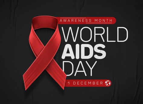 AWARENESS MONTH - 1 DECEMBER Apj Quotes, 1 December, Aids Day, World Aids Day, About World, ? Logo