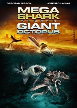 Octopus Gif, 2000 Poster, Shark Film, Mega Shark, Lorenzo Lamas, Giant Octopus, Worst Movies, Shark Week, Creature Feature