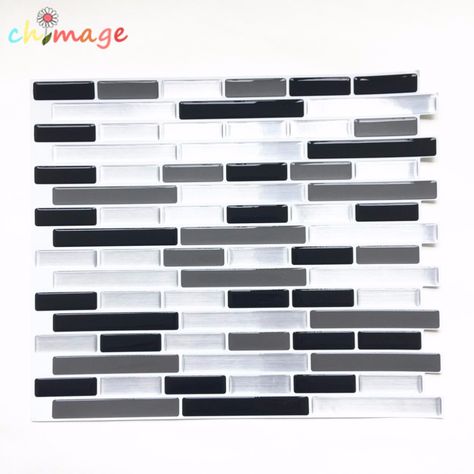 Self Adhesive Mosaic Tile Wall decal Sticker DIY Kitchen Bathroom Home Decor Vinyl W4-in Wall Stickers from Home & Garden on Aliexpress.com | Alibaba Group Kitchen Wall Art Stickers, Sticky Tile, Mosaic Tile Wall, Kitchen Wall Quotes, Bathroom Tile Stickers, Bathroom Wall Decals, Mosaic Bathroom Tile, Bathroom Wall Stickers, Bathroom Decals